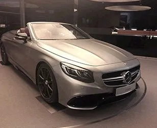 modern mercedes benz